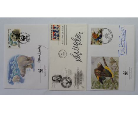 ENTERTAINMENT signed commemorative covers by actresses, inc. Brigit Bardot, Leslie Caron, Jenny Agutter, Joanna Lumley, Suzan