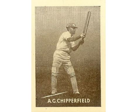 GRIFFITHS, Australian Cricketers (1937), Barnett, Brown &amp; Chipperfield, mixed black backs, G to VG, 3