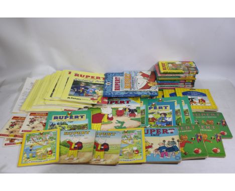 Rupert The Bear - A collection of  34 x Rupert Annuals from the 1970s/80s/90s -  Lot includes Rupert and the Muddled Magic, R