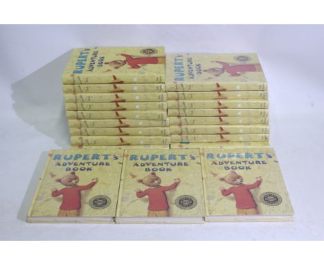 Rupert The Bear - A collection of 20 x factory sealed 1993 Rupert's Adventure Book annuals - The annuals are facsimile editio