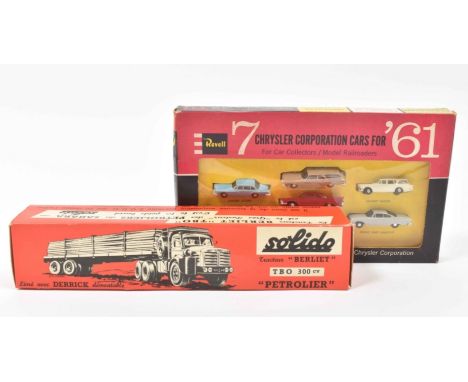 For Car Collectors/Model Railroaders. Produced in H-O scale w. official cooperation of Chrysler Corporation.Added: A Solido T