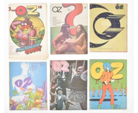 6 issues of this periodical. Ed. Richard Neville, Jim Anderson, Felix Dennis. Oz Publications, London, 1968-69. (1) No.8 Loui