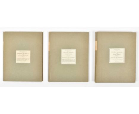 vols. VI-VIII. London, printed by W. Nicol for the British Museum, J. Murray etc., 1830-1839. 3 vols., (4),VII,(1),32; (2),75