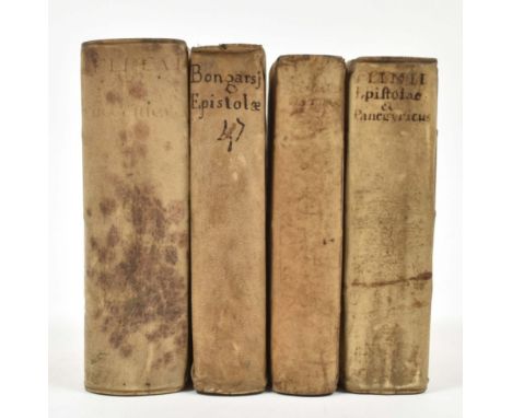Acc. var. lectiones. Leiden, Elsevier, 1640. (24),414,(28) p. 16mo. Vellum, manuscript title on spine, title w. vignette, las