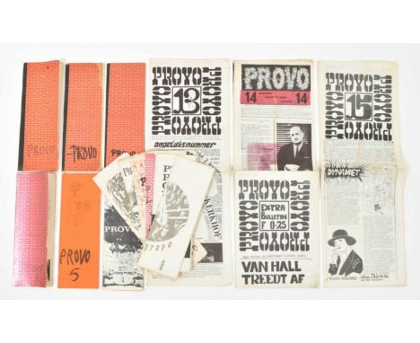 Complete set. No.1-15, 1965-67 in first edition. Ills. Bernard Willem Holtrop et al. Contributors incl. Joop Dielemans, Olaf 