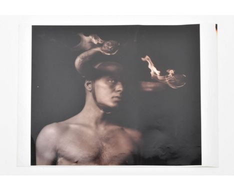 (2) Selfportrait Juno. C-print proofs, 1988. 51 x 64 cm. Titled, dated and signed in pen on verso.Sl. creased, bull w. foldin