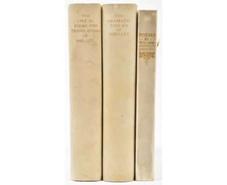 12th impression. London, D. Nutt, 1910. XIII,(1),255,(1) p. Contemp. (orig.?) gilt-lettered overlapping limp vellum w. remain