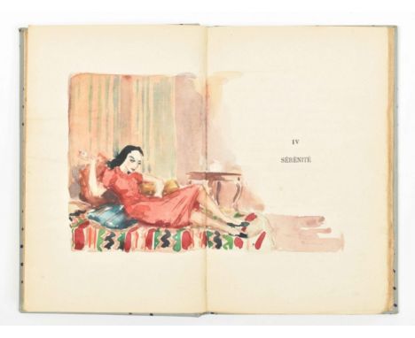 In: Paul Géraldy. Toi et moi. Paris, Librairie Stock, 1932. 148,(1) p. Orig. cl., title-p. signed w. "Illustrations Bob Buys"