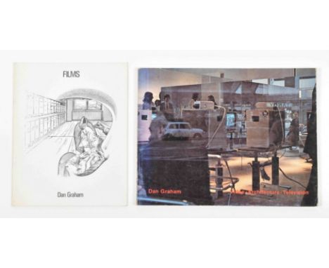 (1) Dan Graham, Films. Geneva, Éditions Centre d'Art Contemporain and Écart Publications, 1977. Softcover, 23 x 18 cm, 28 pp.