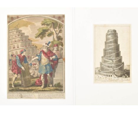 Contemp. handcol. engr, sheet size 48.5 x 34 cm. Publ. in Paris by Nicolas Bonnart, ca. 1680-1700, under passe-partout.Right 