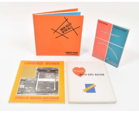 (1) Mutti-Vati Kultur. Till Death do us part. As longs as it lasts. Rotterdam, Witte de With Cahier # 1, 1993. Softcover, 27 