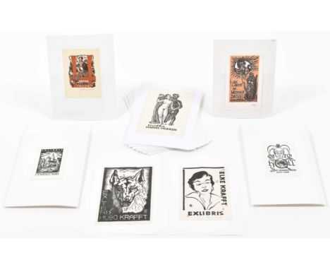 20th cent., for collectors: Werner Daniel (approx. 60, a few for Angelika Daniel); Hanns Heeren (approx. 45); Otto Holl (appr