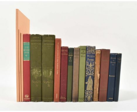 Poems. Boston, Lothrop &amp; Co., 1885. 1st and only ed. Contains several homoerotic poems, a.o.: My Sailor; The Statue in th