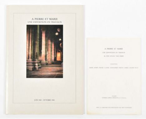 Paris, Association Pour l'avenir de l'art actuel, 1986. Softcover, 29 x 21 cm, 126 pp. Exhibition catalogue for a 2 year proj