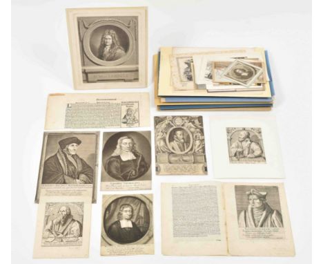 Ca. 15th-20th cent. Various techniques (incl. a few mezzotints, photogr. and reproductions) and sizes.Incl. a.o.: a woodcut p