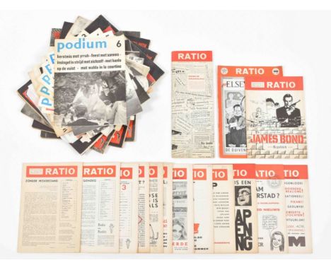No. 1-16 (=all issues), 1964-65.Added: (2) Podium. Ed. Remco Campert, photography by Johan van der Keuken and Sanne Sannes a.