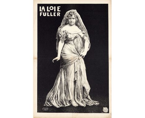 Friedländer, Hamburg, 1906. 71 x 46 cm. Lith. no. 3598.Folding lines, mildly toned. *Loie Fuller (1862-1928) was an American 