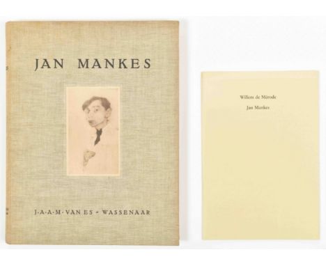 Alb. Plasschaert en Just Havelaar. Jan Mankes. Wassenaar, J.A.A.M. van Es, 1917, 60 p., with glued-in original woodcut ('Koem