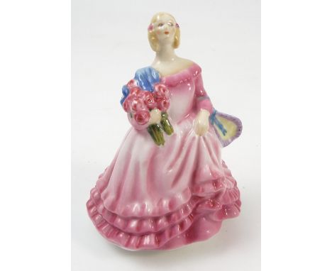 A Royal Worcester figure, June, modelled by S V Williams and J S Bray, model number 2906, height 4.75ins