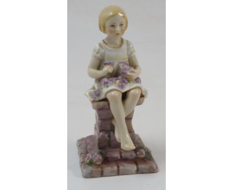 A Royal Worcester figure, Sunshine, modelled by F G Doughty, model number 3083, dated 1937, height 5ins