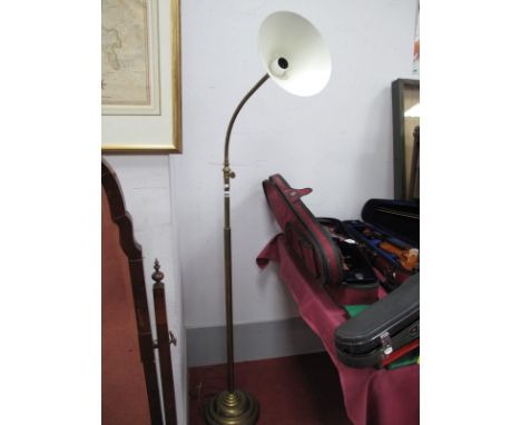 A Laura Ashley Brass Standard Lamp.