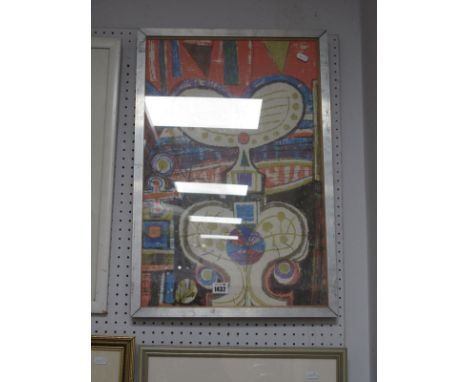 John Langton Limited Edition 199/250 Print of "Cliffords Tower", signed bottom right. John Langton 1985 from the library of L