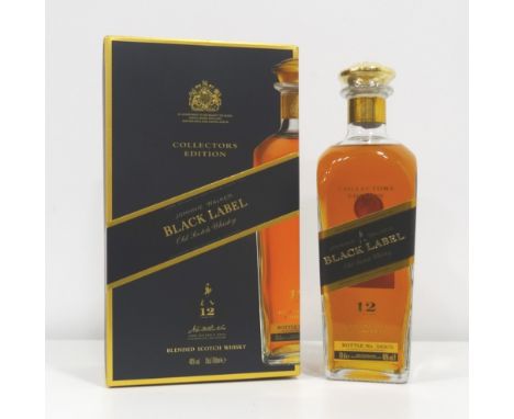 JOHNNIE WALKER BLACK LABEL 12YO COLLECTORS EDITIONA premium quality presentation of the Johnnie Walker 12 Year Old Black Labe