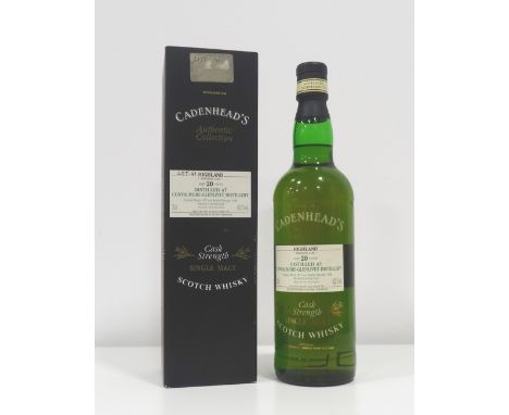 CONVALMORE-GLENLIVET 20YO CADENHEAD'S Another rare bottle of whisky from a Silent Distillery by Cadenhead's as part of their 