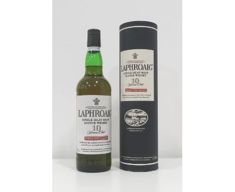 LAPHROAIG 10YO ORIGINAL CASK STRENGTHA great bottle of the Laphroiag 10 Year Old Original Cask Strength Single Malt Scotch Wh