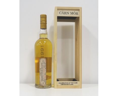 AUCHROISK 1991 - CARN MOR A rarely available bottle of Carn Mor "Celebration of the Cask" Speyside 1991 Single Malt Scotch Wh