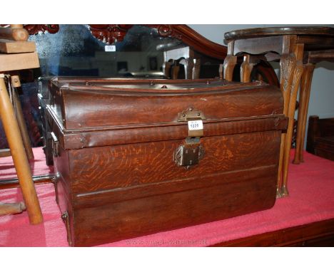 A 1930's Tin Trunk
