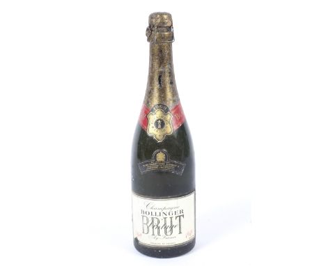 A bottle of Bollinger 1969 Vintage Champagne. No qty or vol shown. 
