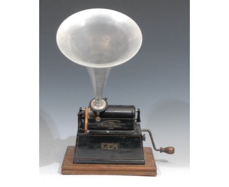 An Edison Gem Phonograph, Model C Reproducer, Orange USA