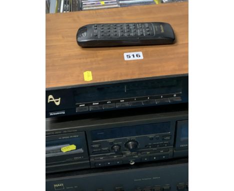 Hifi separates – NAD Series 20 stereo amplifier 3020A, Technics stereo cassette deck RS-TR474M2 and Armstrong tuner