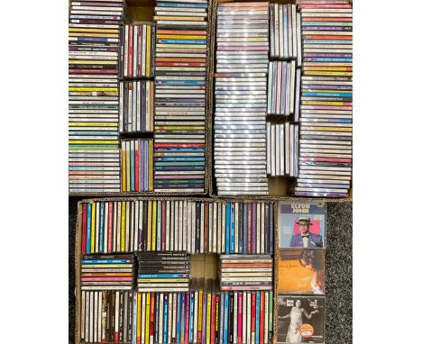 Music - CD's, various genres including jazz, swing, blues, pop, rock, rock and roll, easy listening, prog rock, compilations,