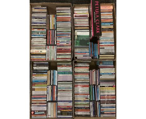 Music - CD's, various genres including pop, swing, big band, jazz, easy listening, rock and roll, country, etc, various artis