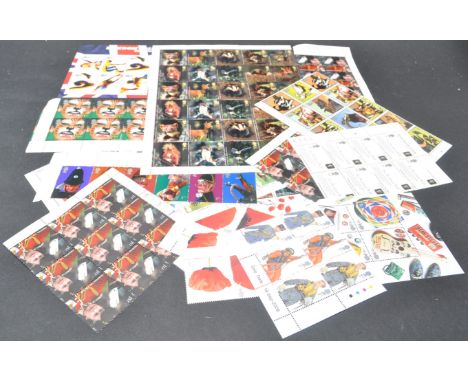 Stamps - Unused Decimal - a collection of over x200 1st / First Class unused decimal stamps. All in blocks, various commemora