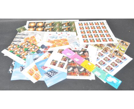Stamps - Unused Decimal - a collection of over x200 1st / First Class unused decimal stamps. All in blocks, various commemora