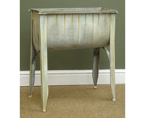 Vintage trough style planter, W55cm, H63cm, D25cm