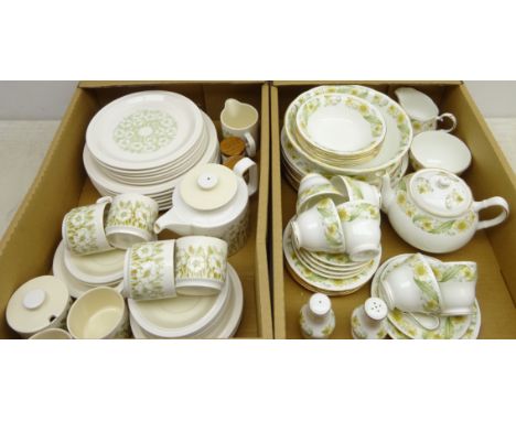 Hornsea 'Fleur' tea and dinner service for six and Duchess 'Greensleeves' tea and dinner service for five