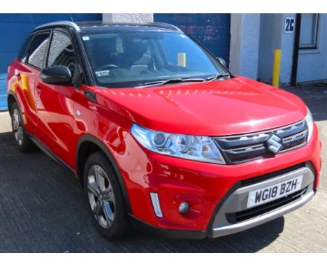 A Suzuki Vitara SZ-T Auto 1.6l petrol automatic SUV motor car, 12 months MOT, V5 present, 3200 miles (three thousand two hund