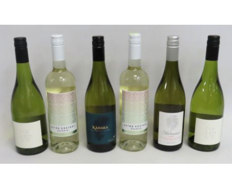 Six bottles of Sauvignon Blanc wine