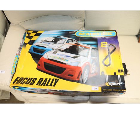 A Scalextric set
