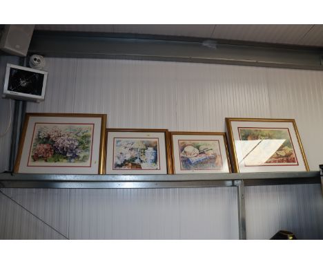 C Graniou, pencil signed limited edition print together with two others 