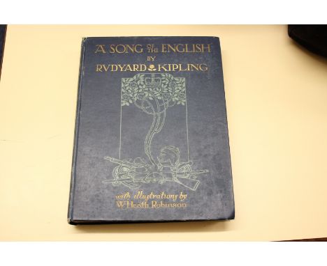 A Song of the English, Rudyard Kipling with illustrations by W.Heath Robinson,together with four vols of the History of Scotl