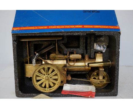 Wilesco D63MS steam roller with original box & instructions 