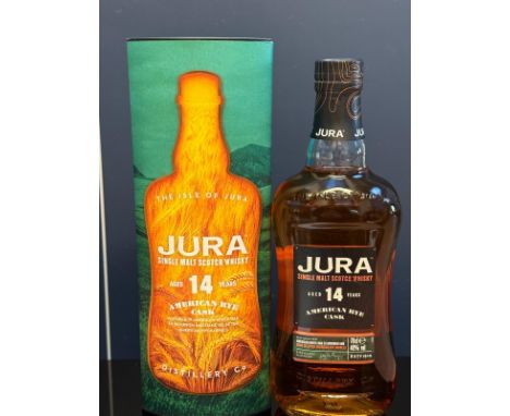 Jura single malt scotch whisky American rye cask 70cl