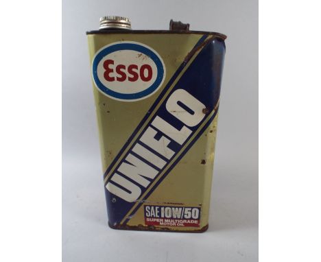 A 1970's / 80's Esso Uniflow Oil Can. 