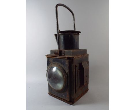 A Railway Lamp with inner burner. 
