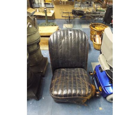 A Vintage Car Seat 